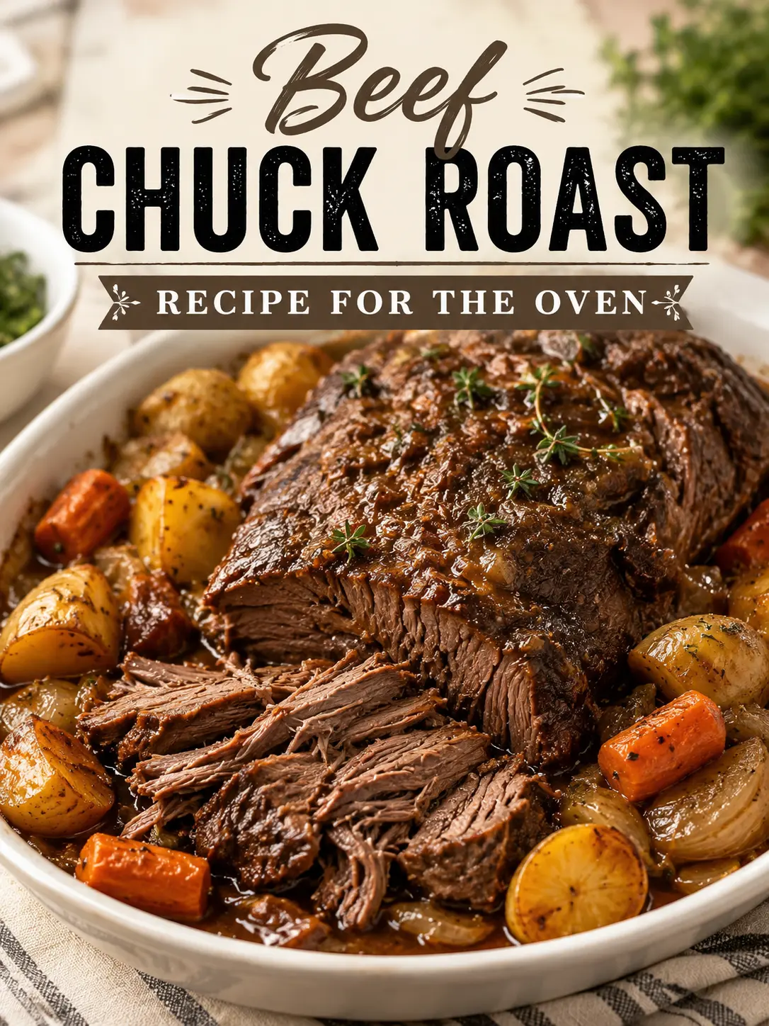 Beef Chuck Roast Recipe for the Oven