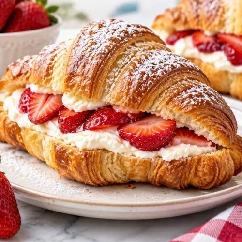 Costco Strawberry Mascarpone Croissant
