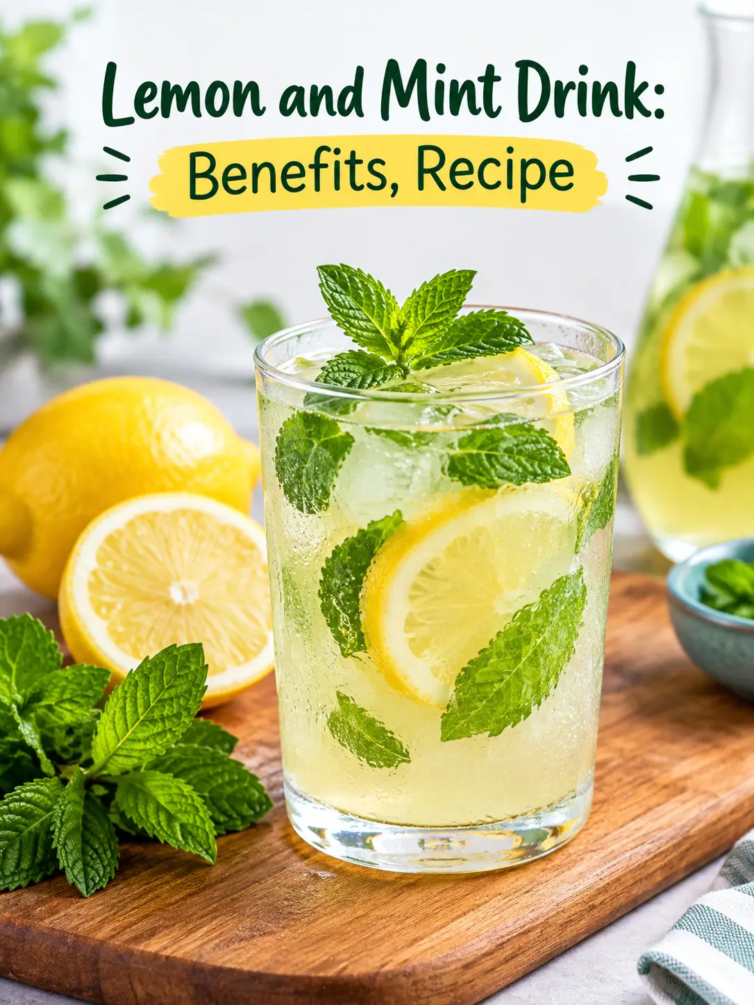 Lemon and Mint Drink