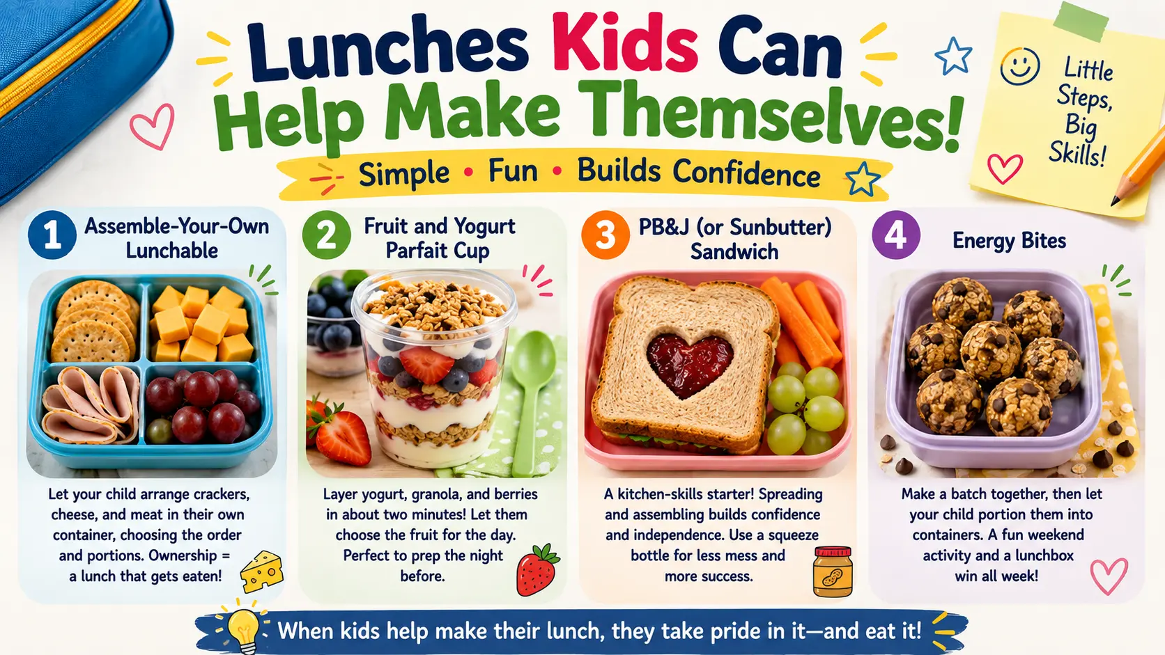 Lunches Kids Can Help Make Themselves
