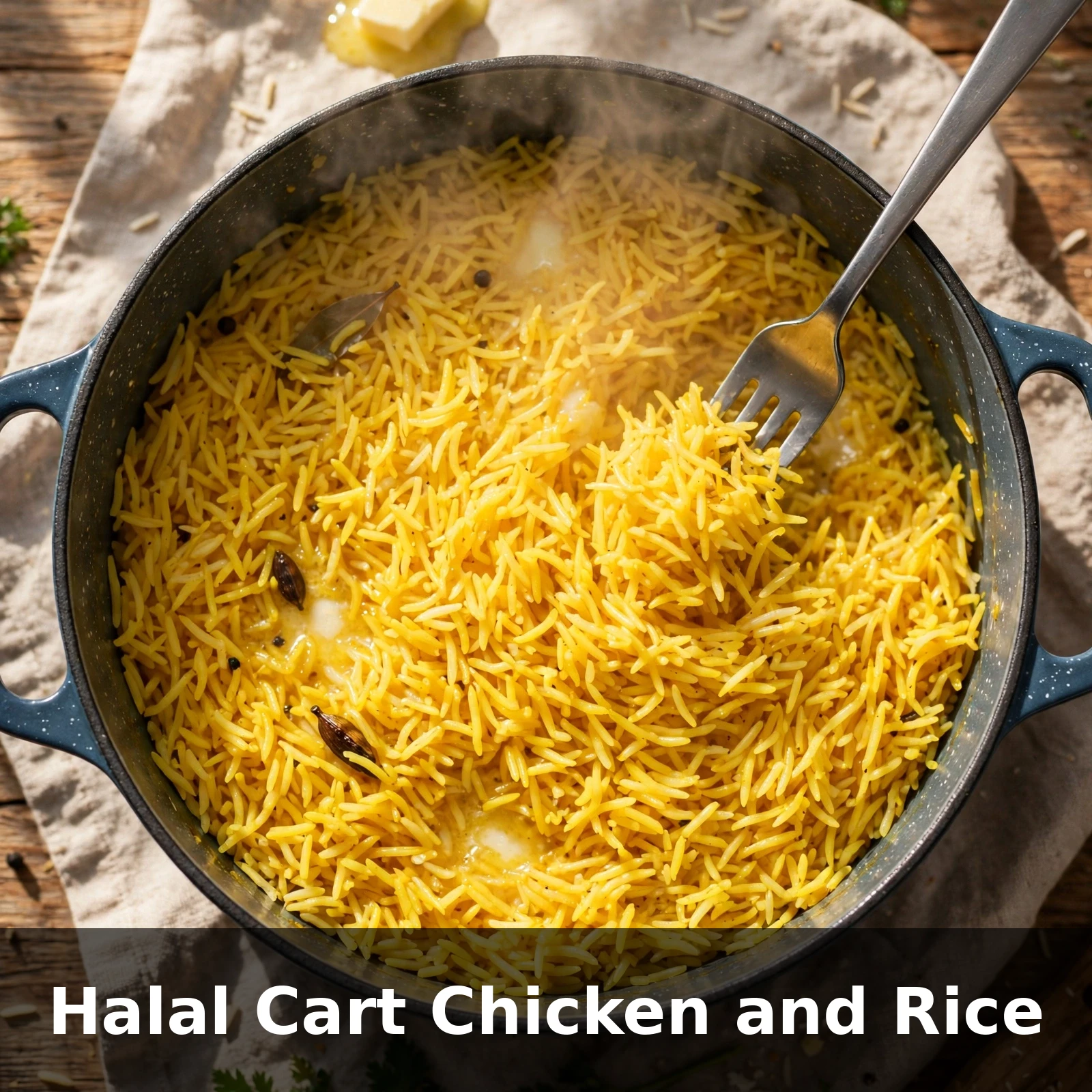 Halal Cart Chicken and Rice