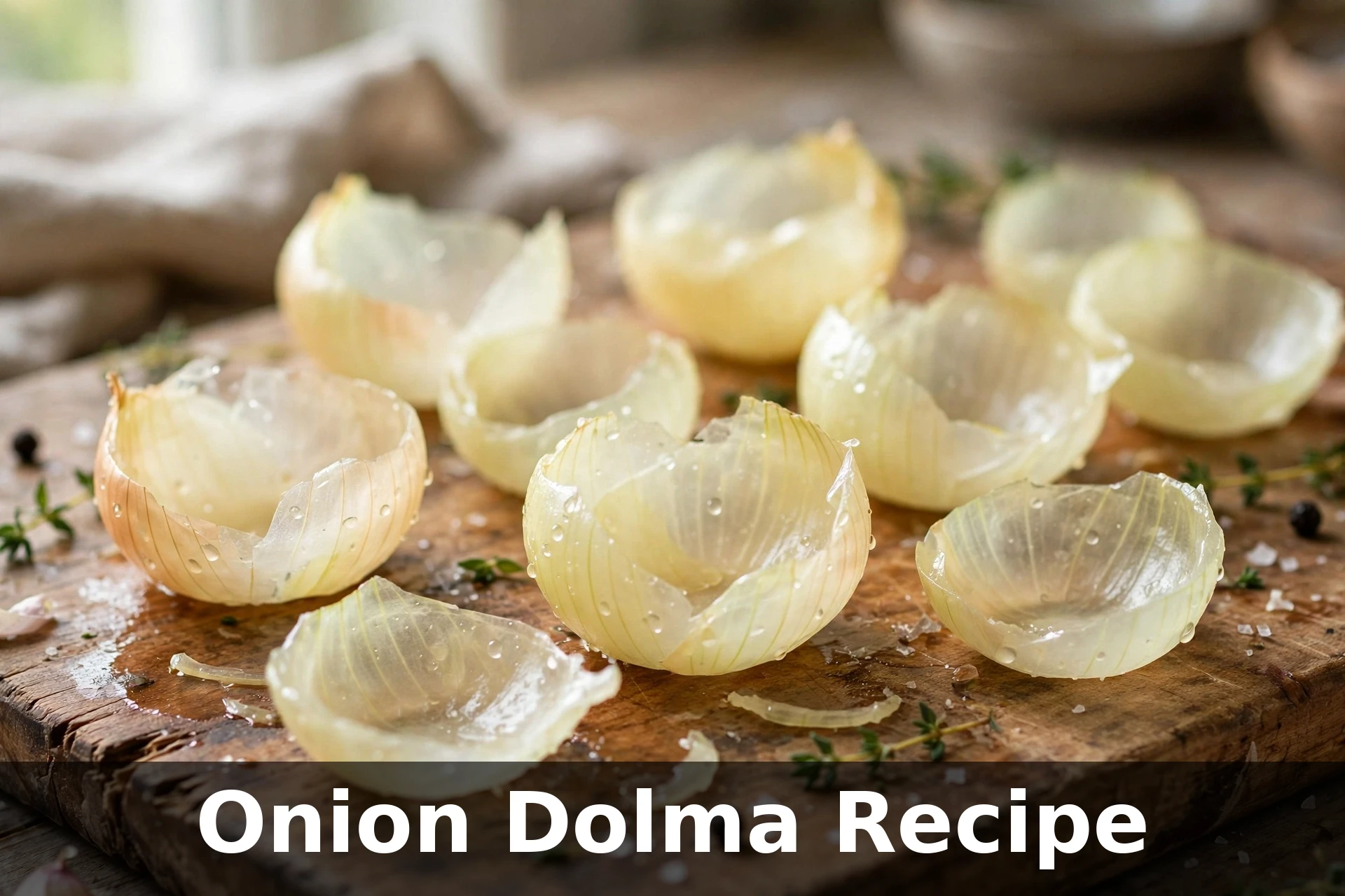 Onion Dolma Recipe