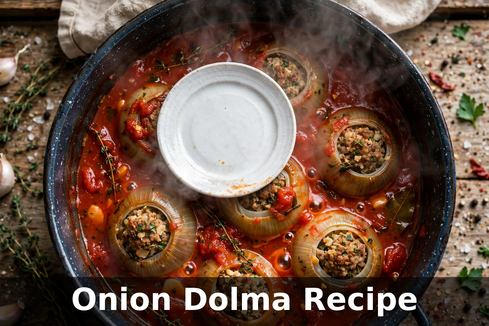 Onion Dolma Recipe